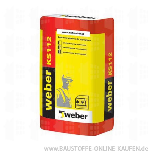 Weber KS 112 Kleber für Styropordämmplatten